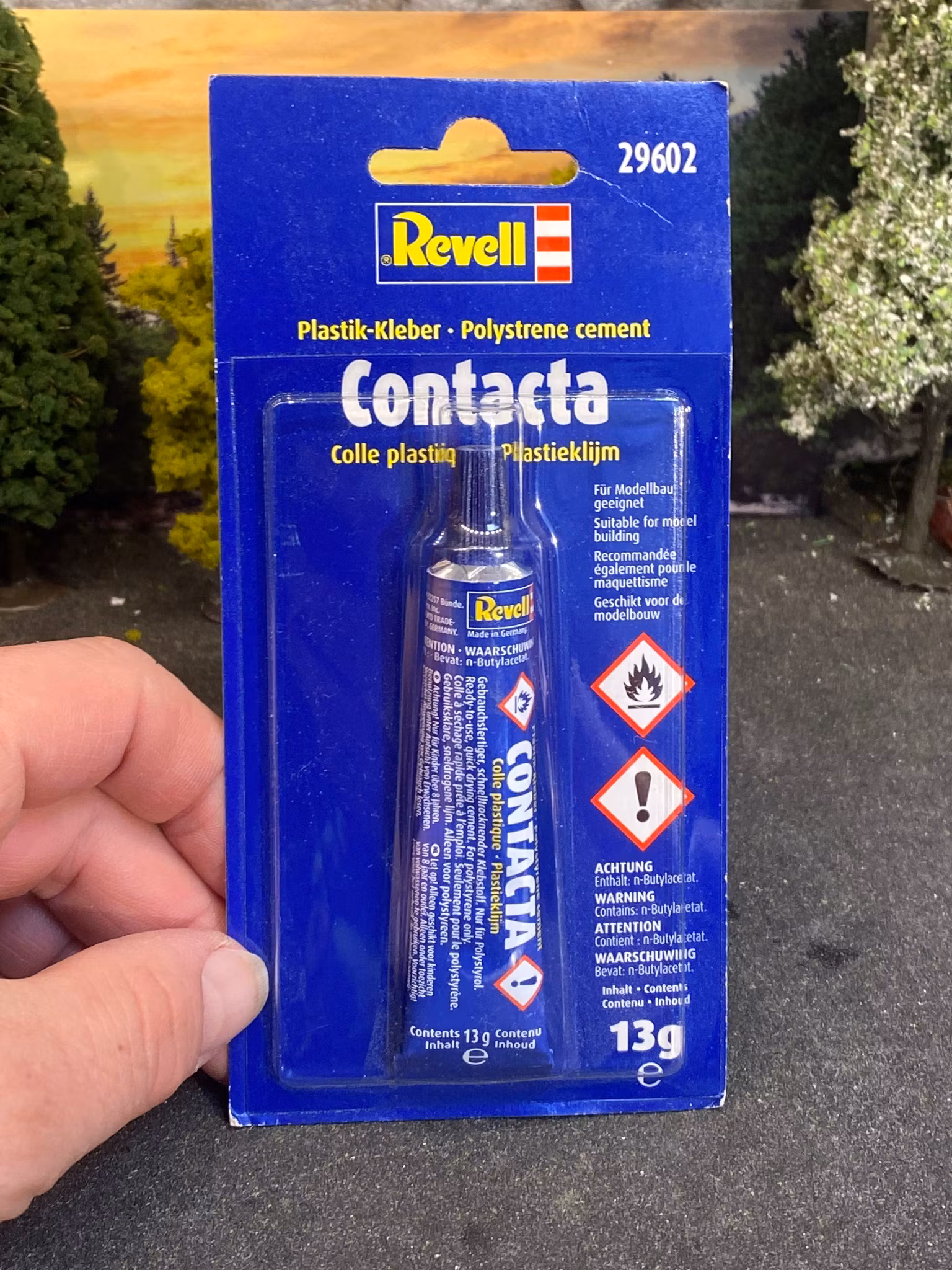 Glue / Lim - Contacta Professional Polystrene cement 13g fr Revell