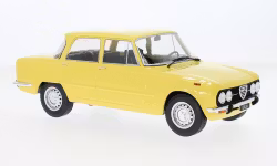 Skala 1/18 Alfa Romeo Giulia Nuova super, light yellow, 1974 fr MCG/Model Car Group