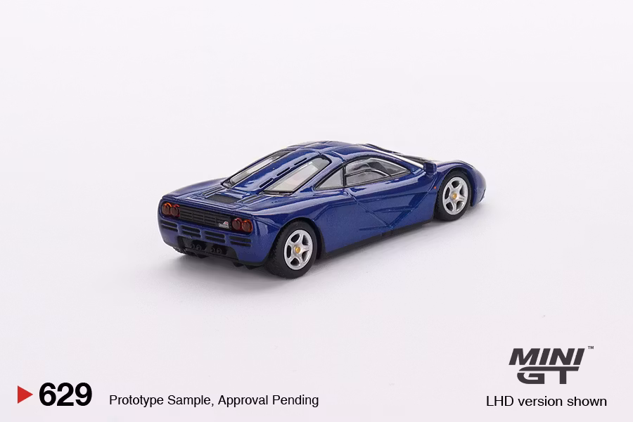 Skala 1/64 McLaren F1 Cobalt Blue fr MINI GT (629)