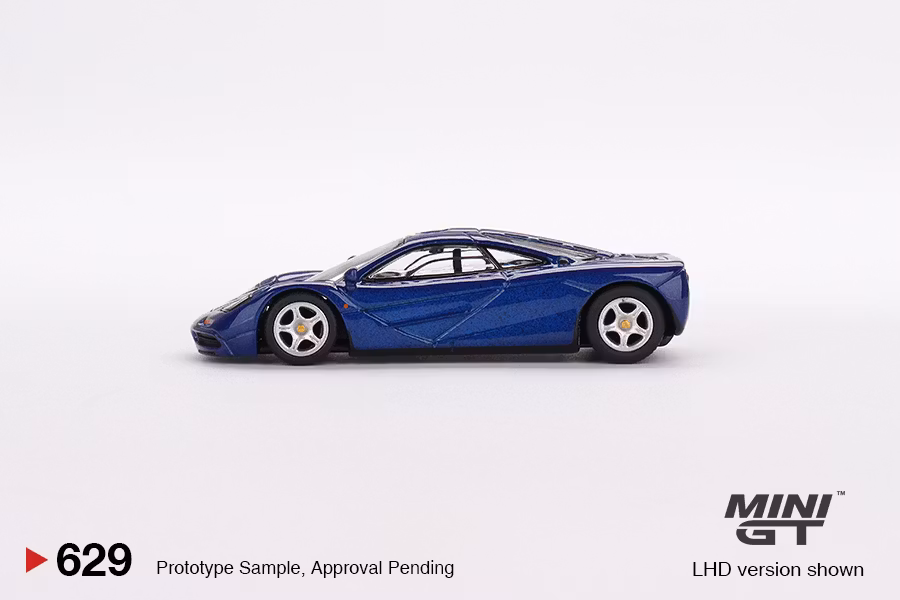 Skala 1/64 McLaren F1 Cobalt Blue fr MINI GT (629)