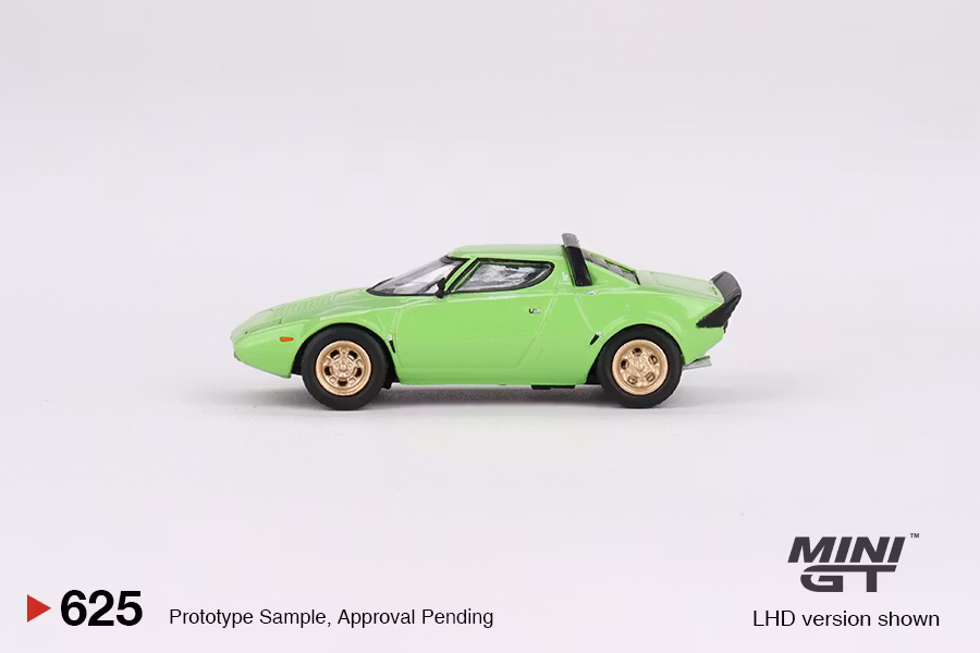 Skala 1/64 Lancia Stratos HF Stradale Verde Chiaro fr MINI GT (625)