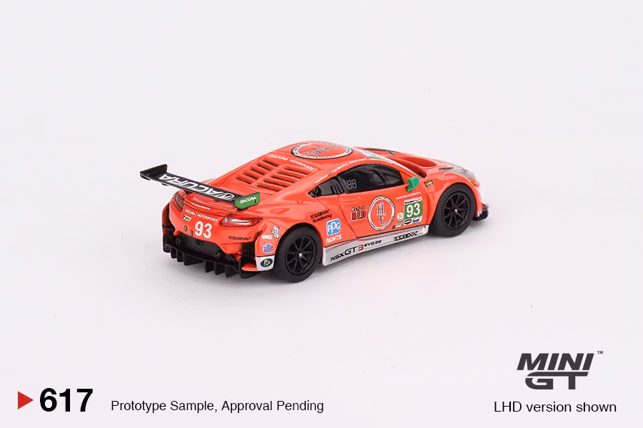 Skala 1/64 Acura NSX GT3 EVO22 #93 23' IMSA Daytona 24H fr MINI GT (617)
