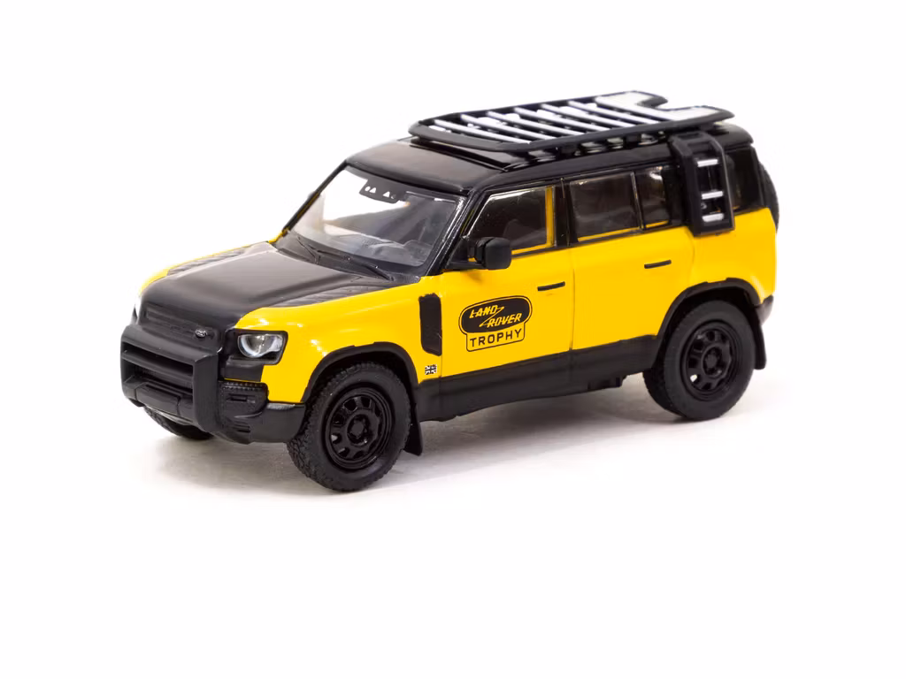 Skala 1/64 Land Rover Defender 110 Trophy Edition fr TARMAC Works - Global64