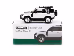 Skala 1/64 Land Rover Defender 90 White Metallic - Lamley Special Edition fr TARMAC Works - Global64