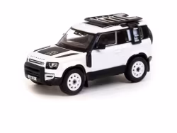 Skala 1/64 Land Rover Defender 90 White Metallic - Lamley Special Edition fr TARMAC Works - Global64
