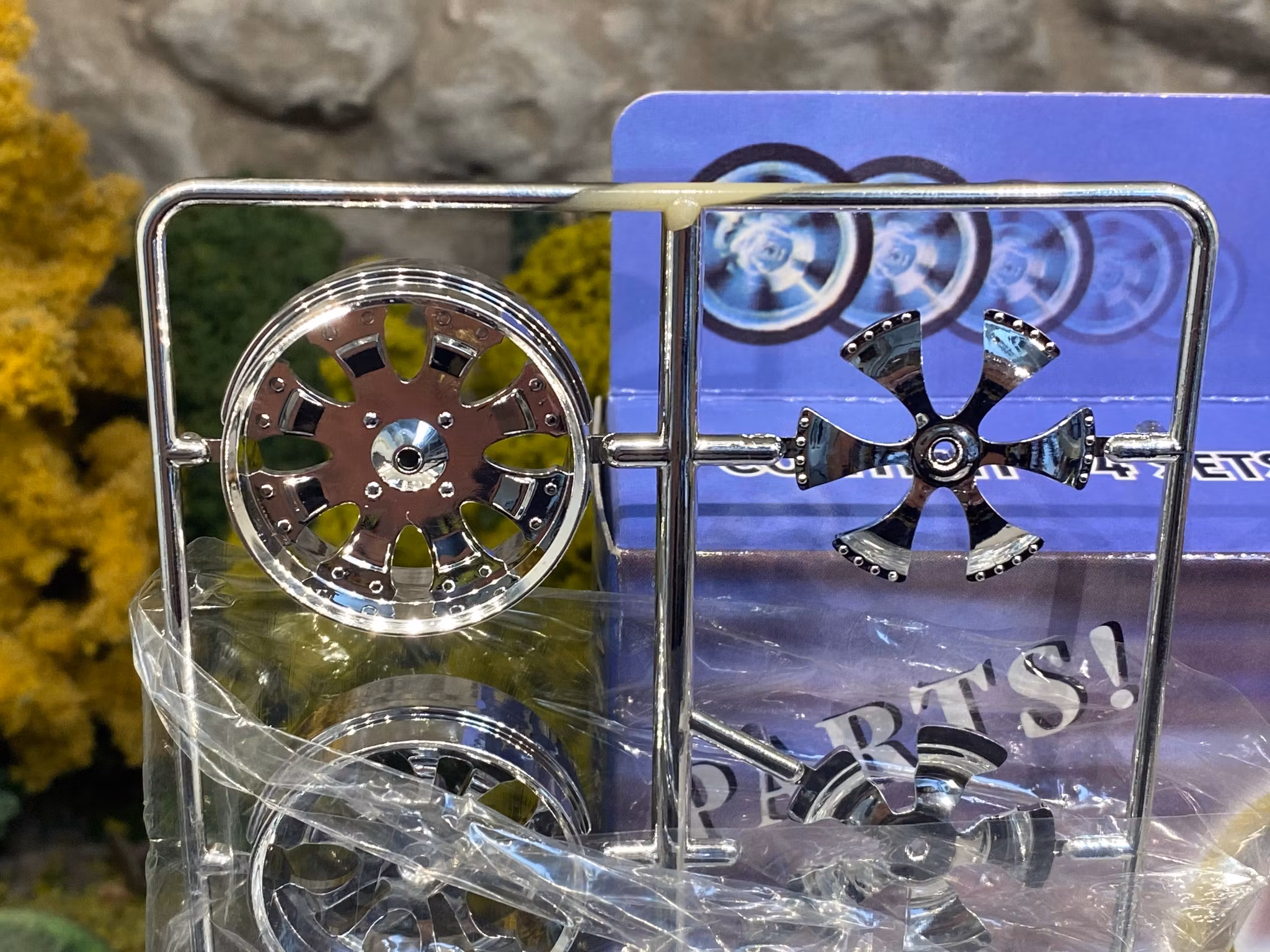 Skala 1/24 Wheels f model cars: Big-pack 16 wheels fr PARTS! Item.nr: 2006