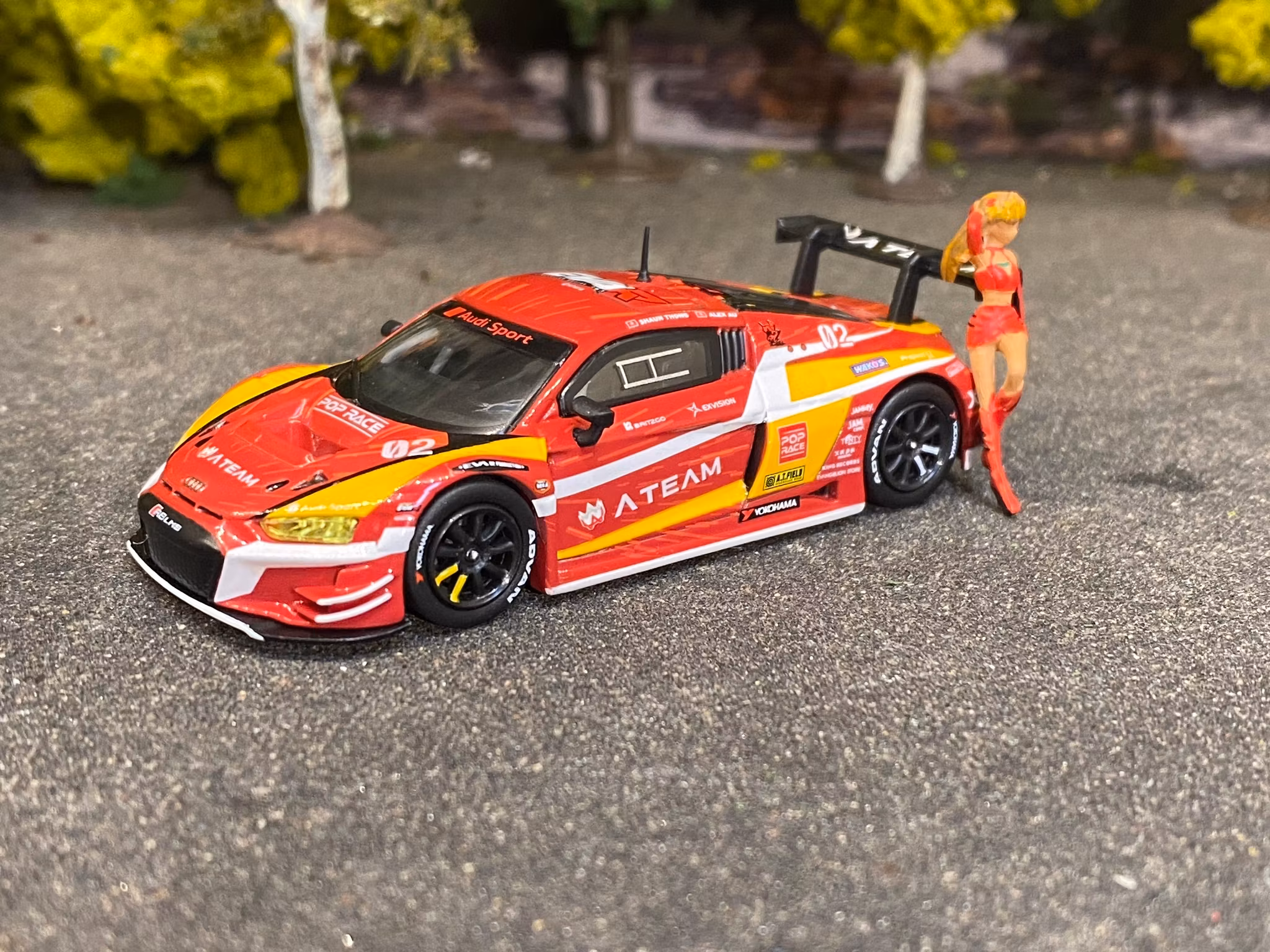 Skala 1/64 Audi R8 LMS EVA RT Production Model Type-02 fr Pop Race