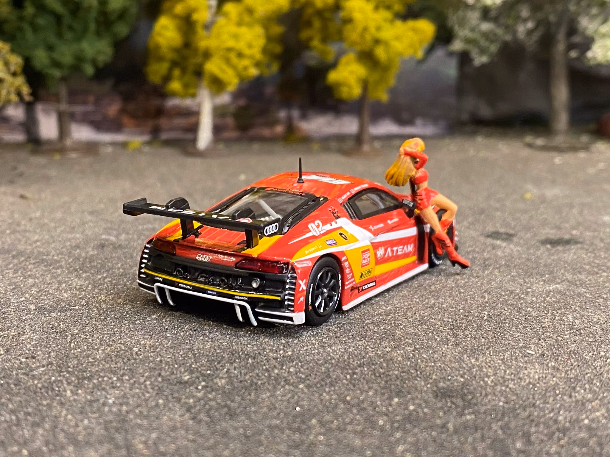 Skala 1/64 Audi R8 LMS EVA RT Production Model Type-02 fr Pop Race