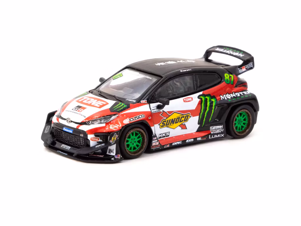 Skala 1/64 (Toyota) Pandem Yaris - Drift fr Tarmac Works