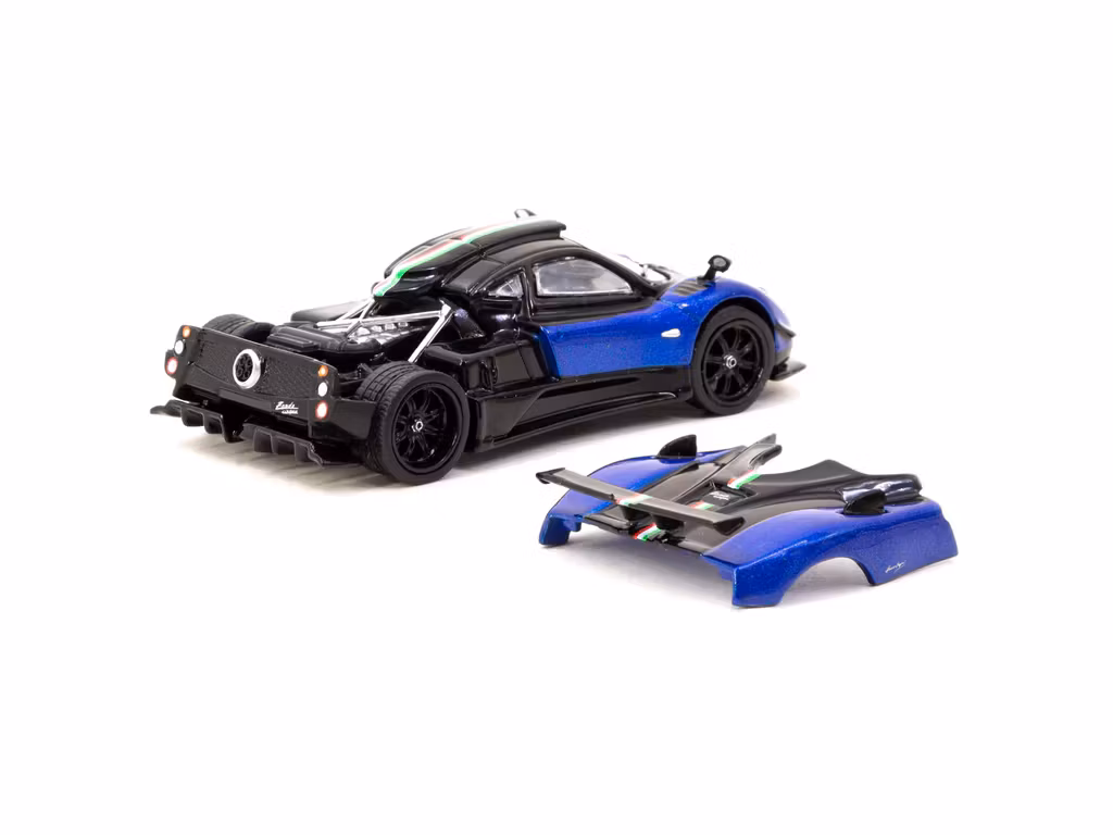 Skala 1/64 Pagani Zonda Cinque Blu Francia - GLOBAL64 - TARMAC works