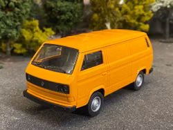 Skala 1/36 Volkswagen Buss T3, Orange fr Nex models / Welly