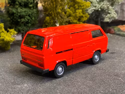Skala 1/36 Volkswagen Buss T3, Red fr Nex models / Welly