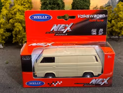 Skala 1/36 Volkswagen Buss T3, Beige fr Nex models / Welly