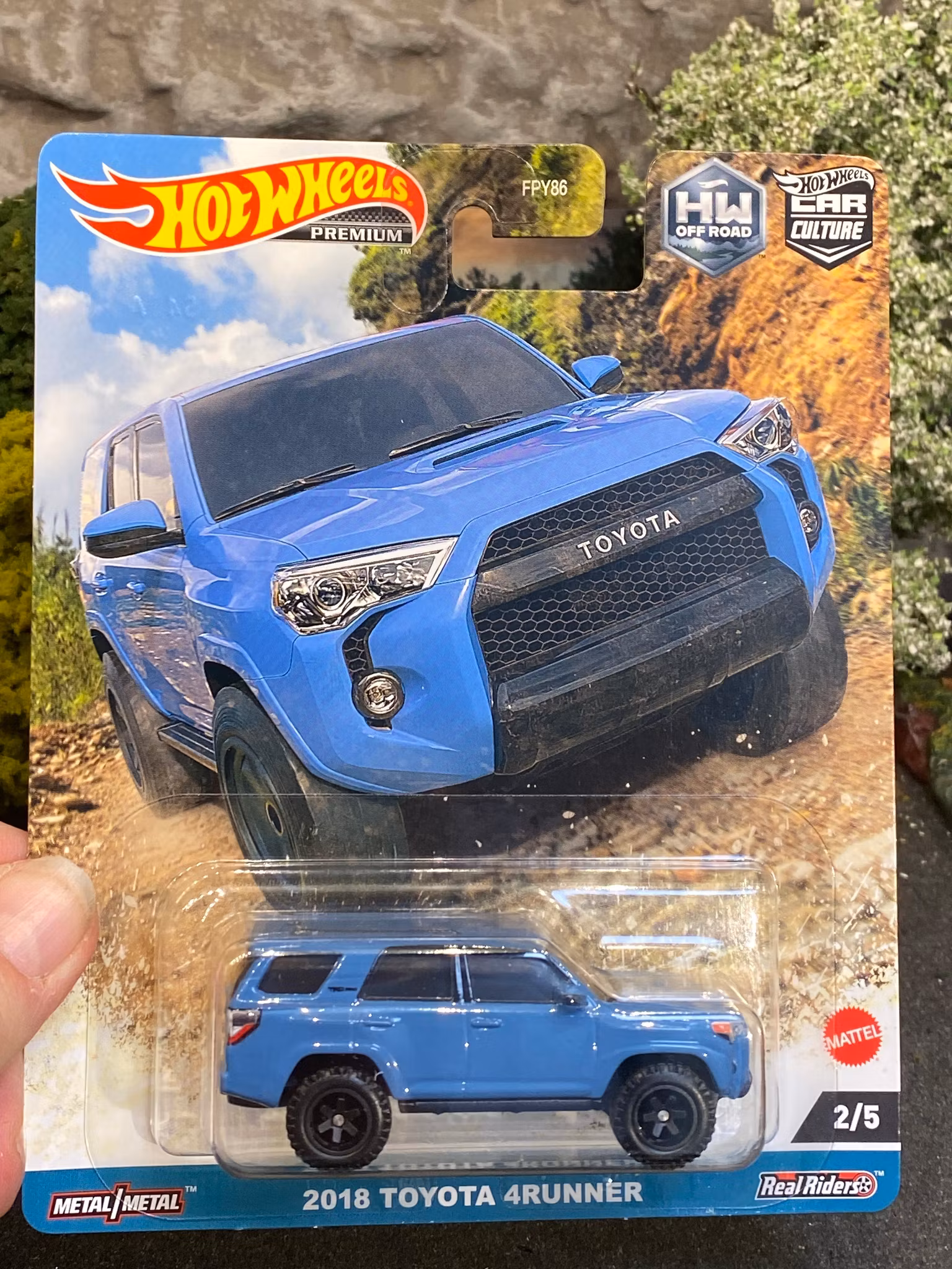 Skala 1/64 HOT WHEELS Premium - Car Culture -  Toyota 4Runner 2018