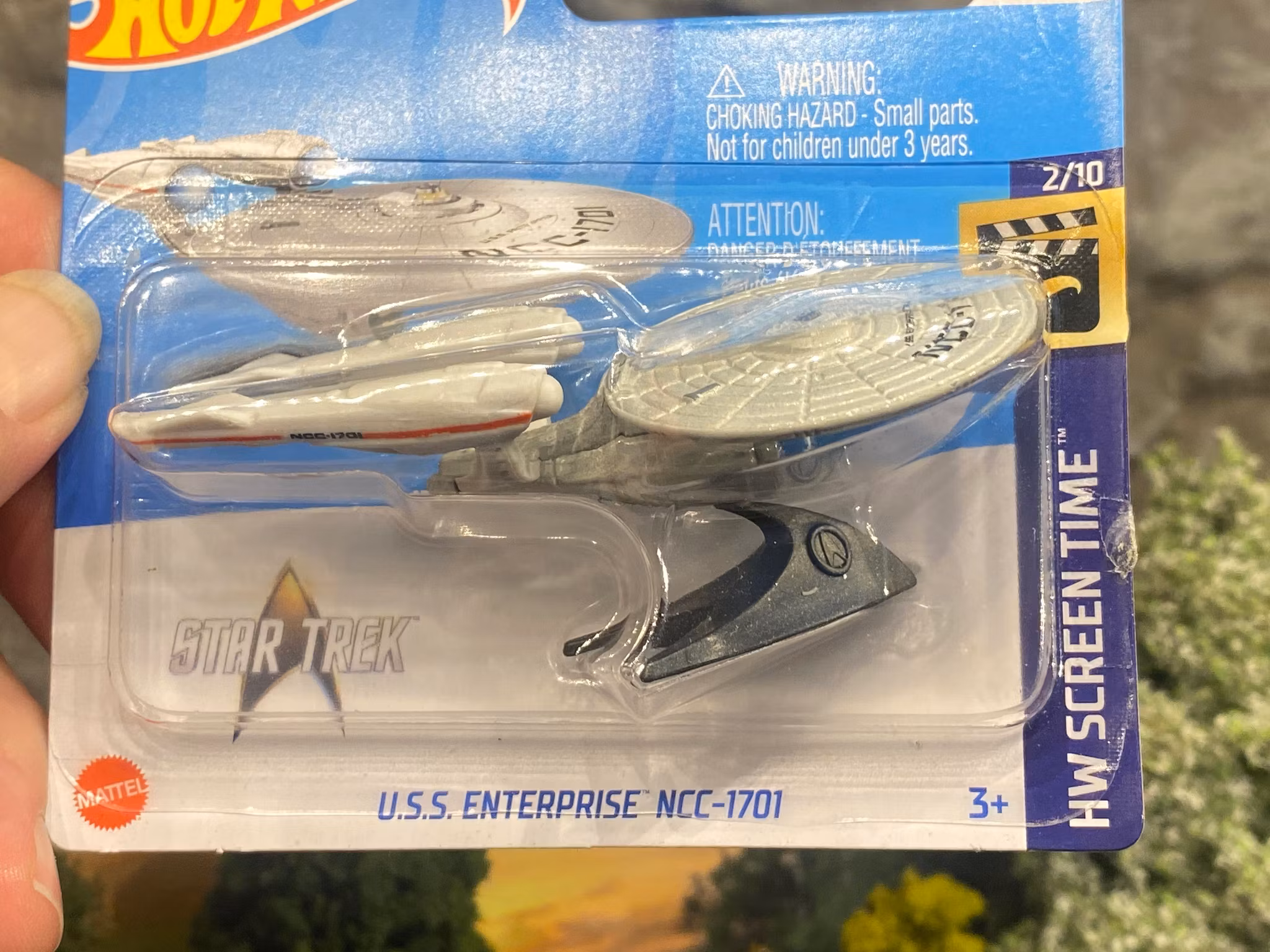 Skala 1/64 Hot Wheels: U.s.s. Enterprise NCC-1701