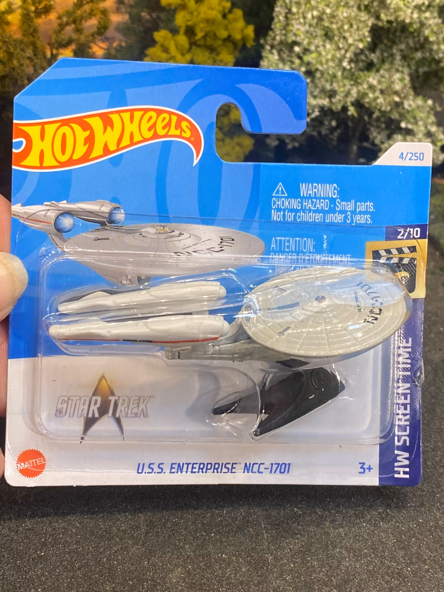 Skala 1/64 Hot Wheels: U.s.s. Enterprise NCC-1701