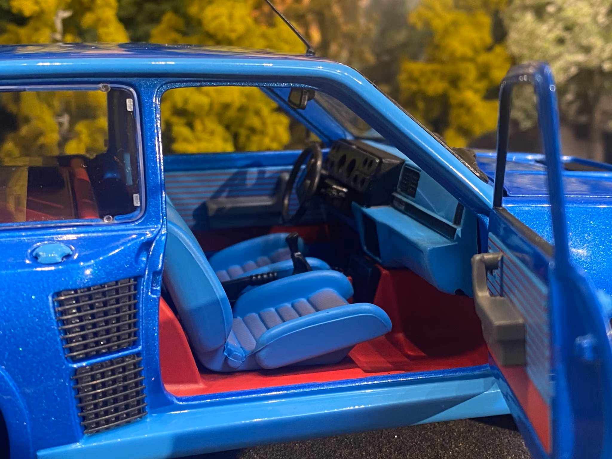 Miniature Renault 5 Turbo Bleu Olympe 1981 - 1/18 Solido - Neuf, Fabriqué En France