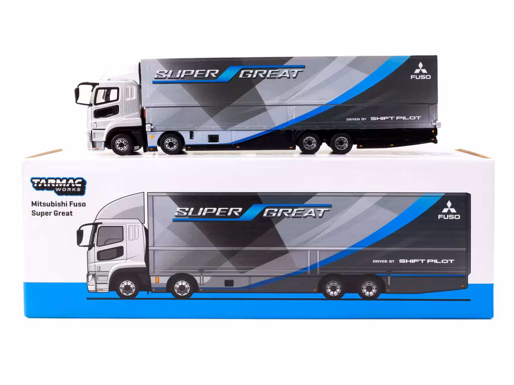 Skala 1/64 Mitsubishi Fuso Super Great - TRUCK64 fr Tarmac Works