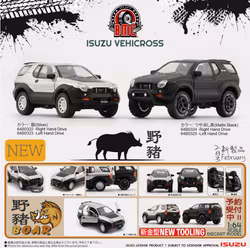 Skala 1/64 Isuzu Vehicross 1997-2001, Black, LHD 64B0325 fr BM Creations