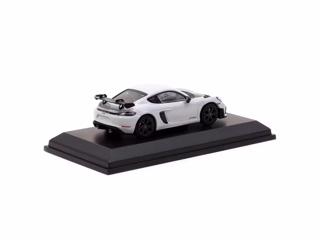 Skala 1/64 Porsche Cayman GT4 RS Grigiocam Povolo fr TARMAC & Minichamps