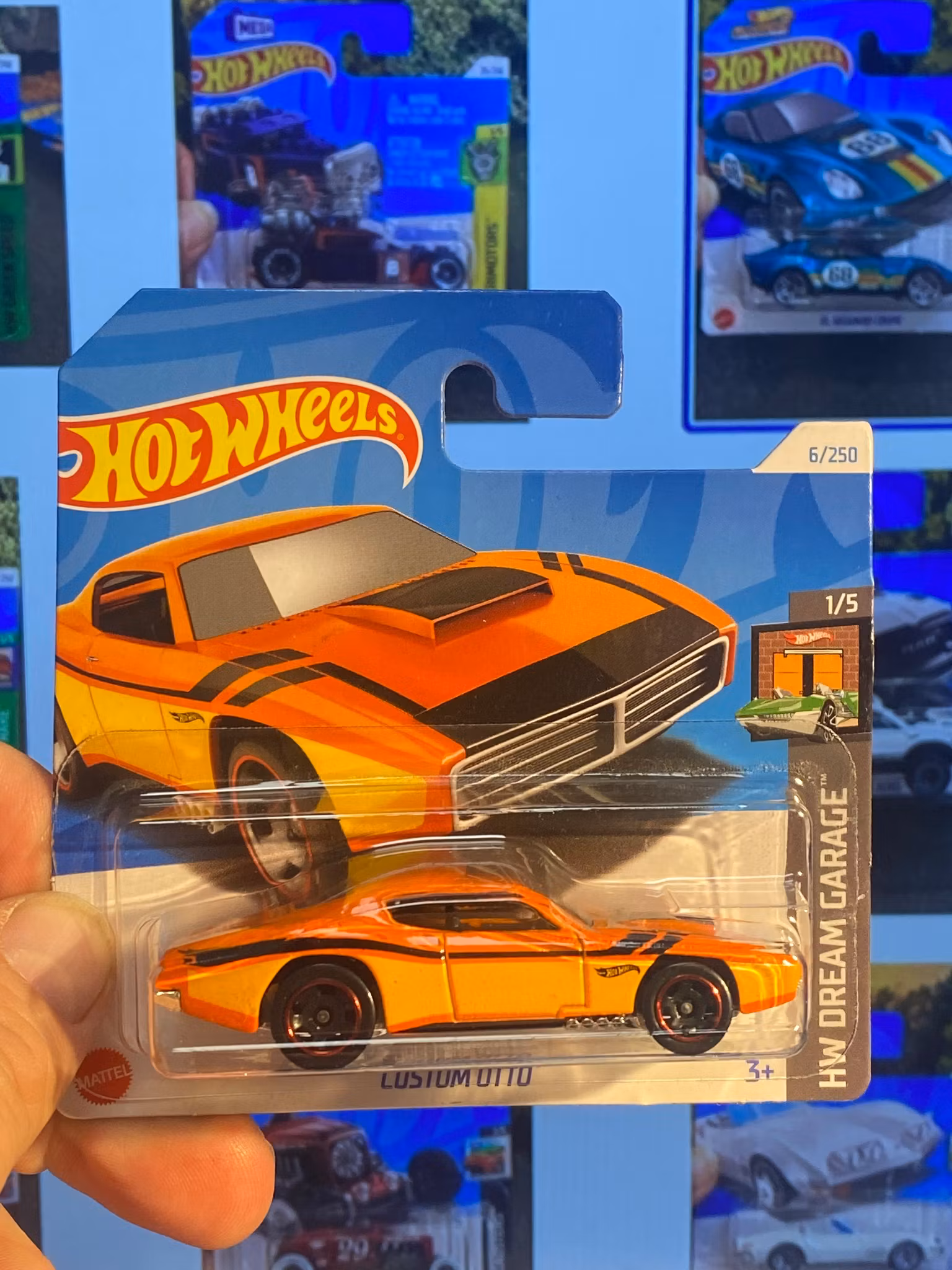 Skala 1/64 Hot Wheels: Custom Otto