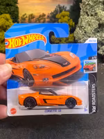 Skala 1/64 Hot Wheels: Corvette C6, Orange