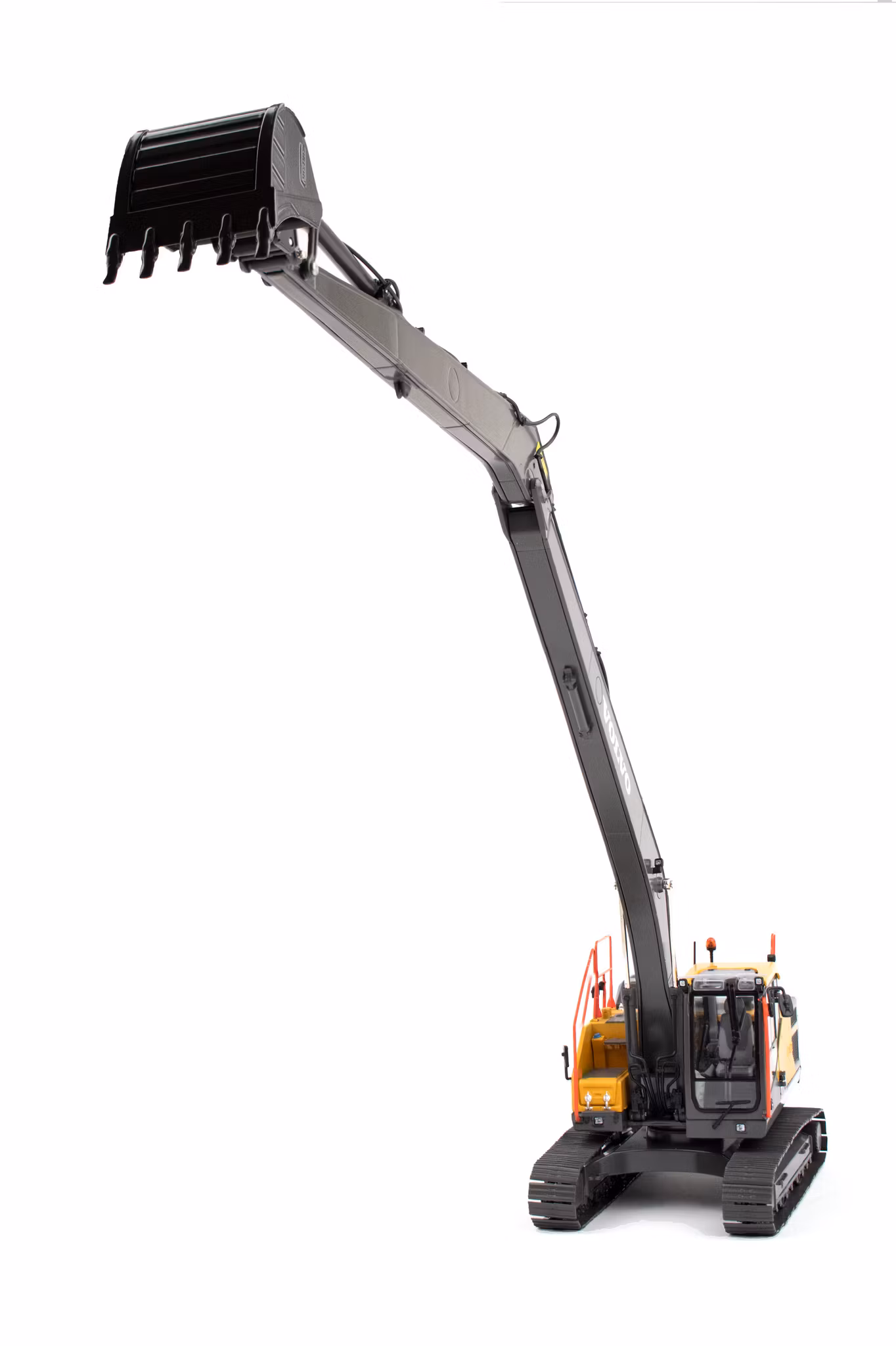 Skala 1/32 Volvo EC220ELR Long Reach Tracked excavator Incl. Steelwrist S60 QC. fr AT Collections