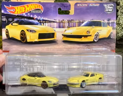 Skala 1/64 Hot Wheels PREMIUM 2-pack: Nissan Fairlady Z & Z Pronto