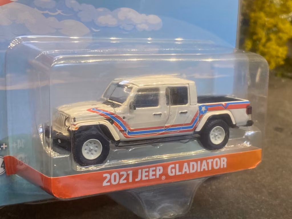Skala 1/64 2021 Jeep Gladiator "Super Jeep" fr Greenlight Exclusive