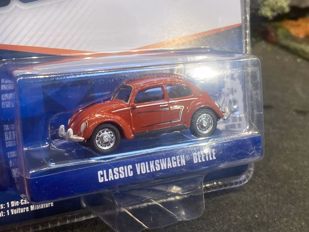Skala 1/64 Classic Volkswagen Beetle, ted Club V-DUB fr Greenlight
