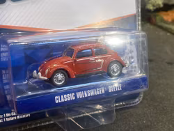 Skala 1/64 Classic Volkswagen Beetle, ted Club V-DUB fr Greenlight