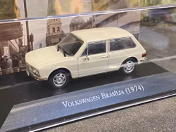 Skala 1/43: Volkswagen Brasilia 1974 fr DeAgostini