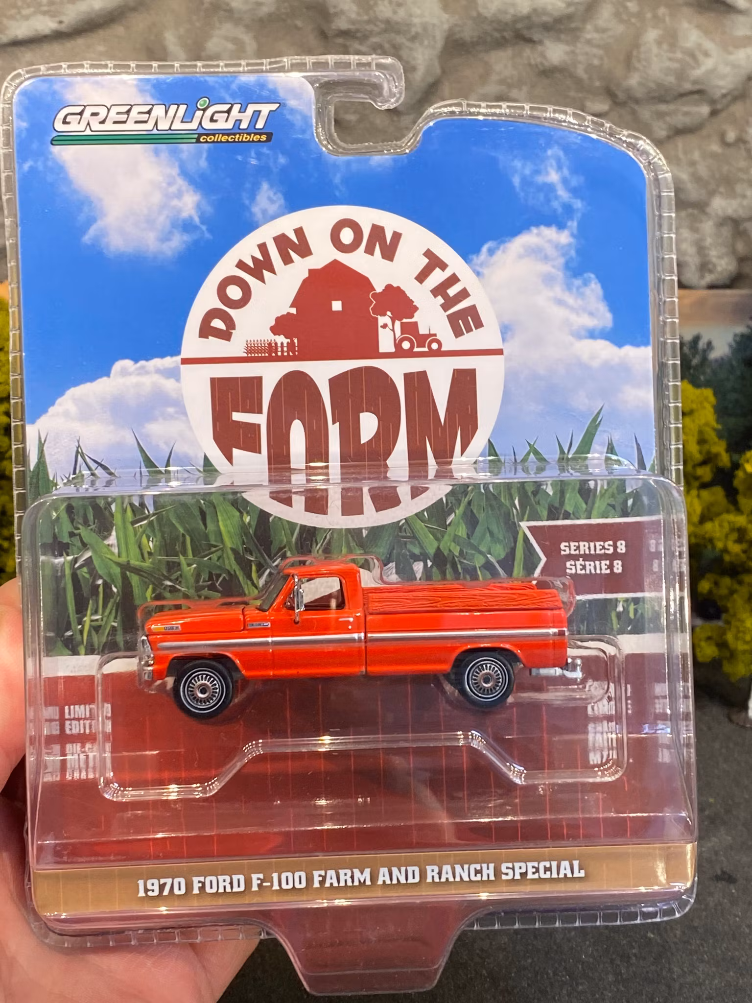 Skala 1/64 Ford F-100 70' Farm & Ranch Special fr Greenlight "Down on the Farm"