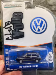 Skala 1/64 Volkswagen Golf GTI 83' Club V-DUB fr Greenlight
