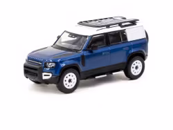 Skala 1/64 Land Rover Defender 110 Dark blue fr TARMAC Works - Global64