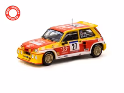 Skala 1/64 Renault 5 MAXI Turbo Tour de Corse - Rallye de France 1985 #27 fr Tarmac Works