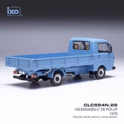 Skala 1/43 - 1976 Volkswagen LT 28 Pick-Up, blue fr IXO Models