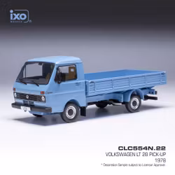 Skala 1/43 - 1976 Volkswagen LT 28 Pick-Up, blue fr IXO Models