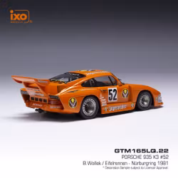 Skala 1/43 Porsche 935 K3 #52 Nurburgring 1981 fr IXO Models