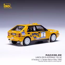 Skala 1/43 Lancia Delta Integrale 16V #2 Barum Rallye 90' fr IXO Models