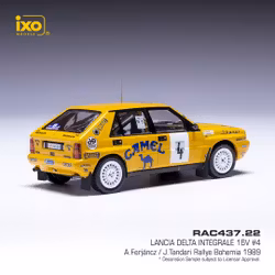 Skala 1/43 Lancia Delta Integrale 16V #4 Rallye Bohemia 89' fr IXO Models