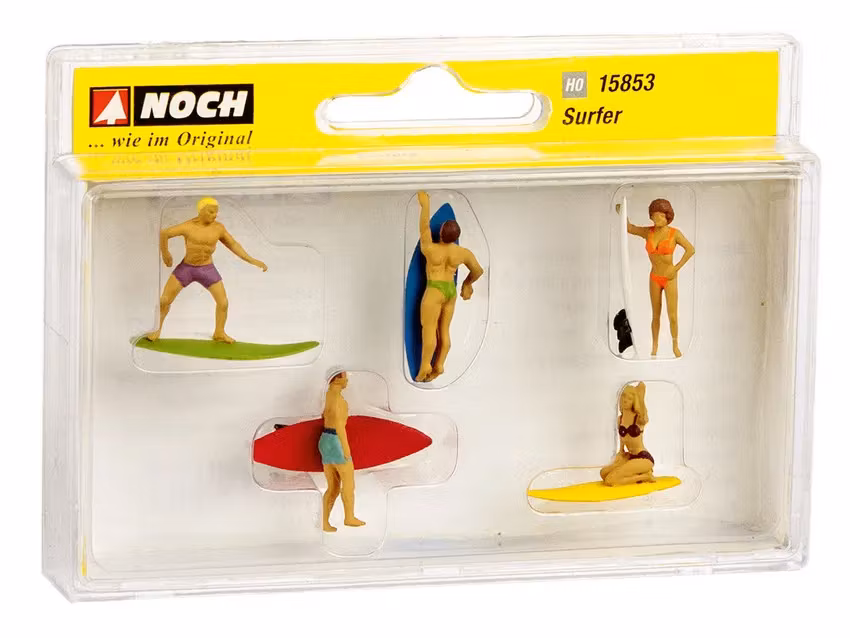 NOCH 15853 Skala H0, Figurer Surfare/Figures Surfers
