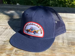 Merchandise: Marinblå keps / Dark blue cap, Onesize "Modellbilar.com"