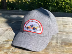 Merchandise: Grå-melerad keps / Grå cap, Onesize "Modellbilar.com"