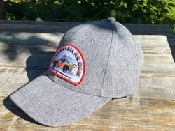 Merchandise: Grå-melerad keps / Grå cap, Onesize "Modellbilar.com"