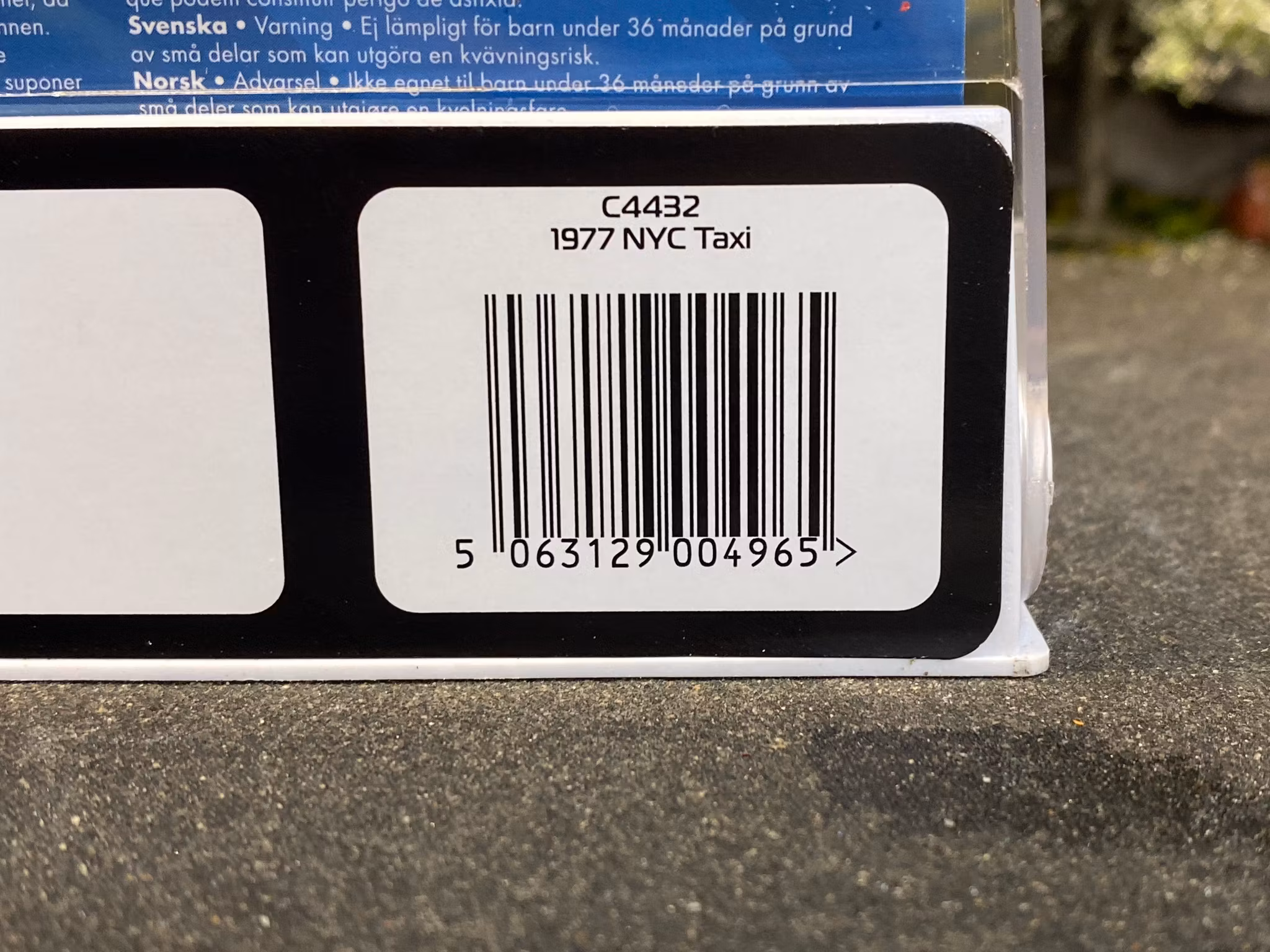 Skala 1/32 An. Scalextric Slot Car: C4432 1977 Checker NYC Taxi