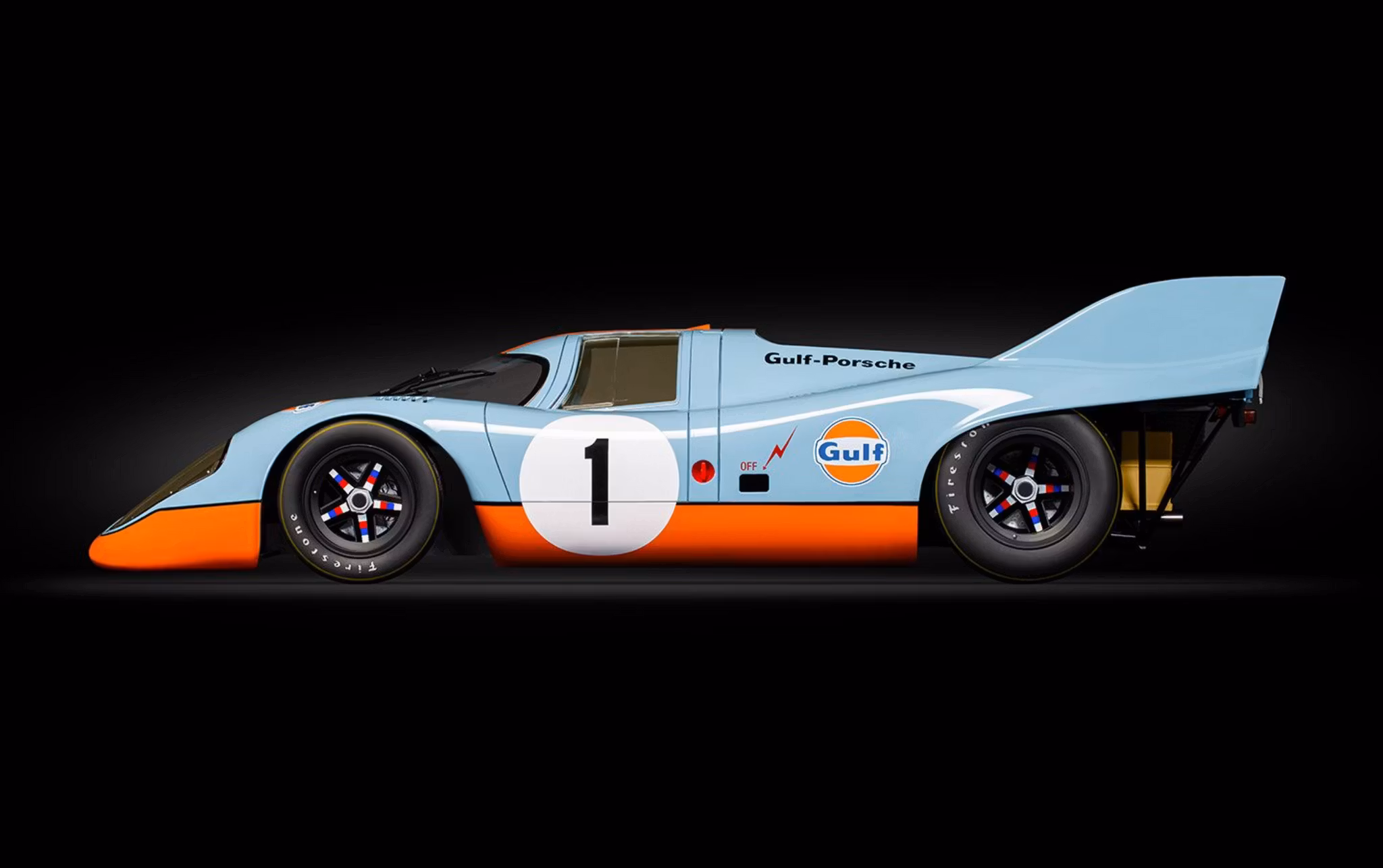 Skala 1/8 Building set: Porsche 917K - Gulf Edition fr POCHER