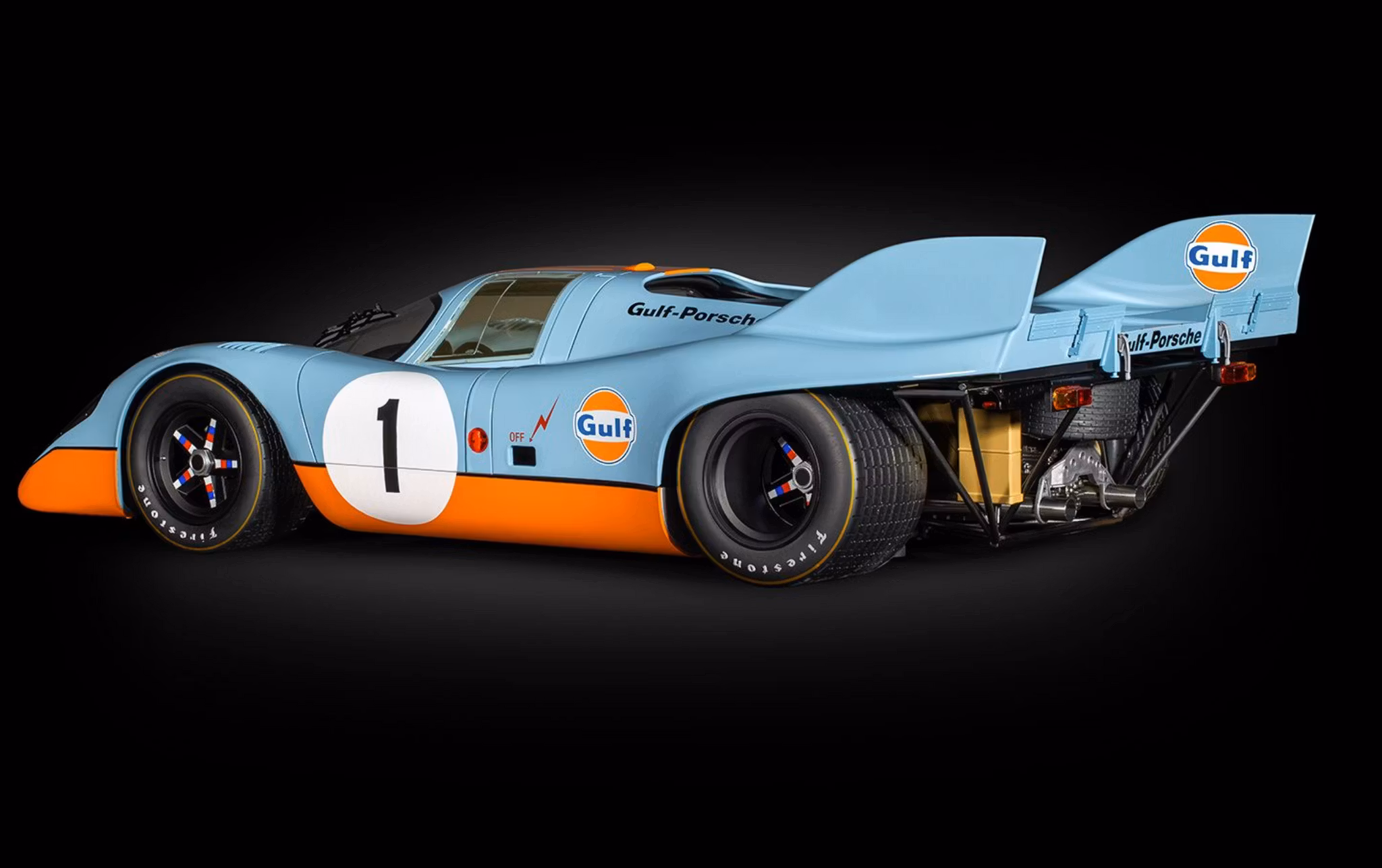 Skala 1/8 Building set: Porsche 917K - Gulf Edition fr POCHER