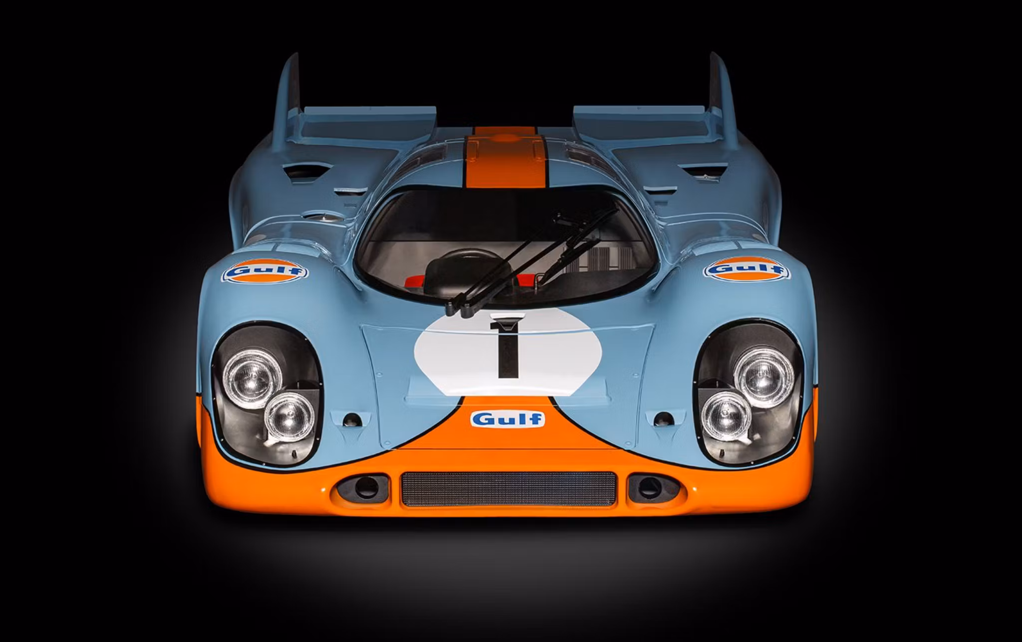 Skala 1/8 Building set: Porsche 917K - Gulf Edition fr POCHER