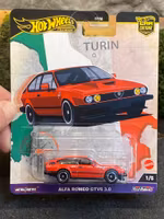 Skala 1/64 Hot Wheels Premium, Car Culture, Alfa Romeo GTV6, Red